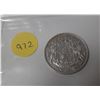 Image 1 : 1943 Canadian silver 50 cents coin