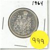 Image 1 : 1964 Canada silver 50 cents coin
