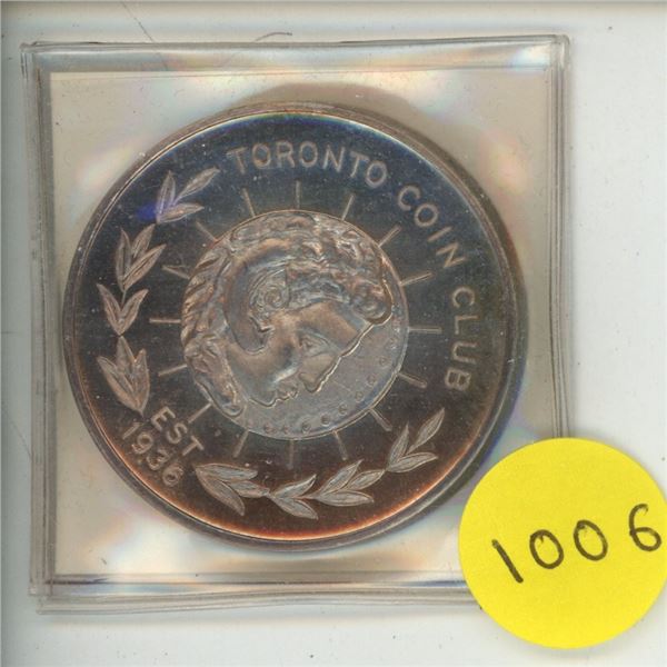 1936 toronto coin club
