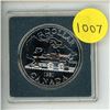 Image 1 : 1981 canadian commemorative silver dollar-100th anniversary of the trans-canada railway