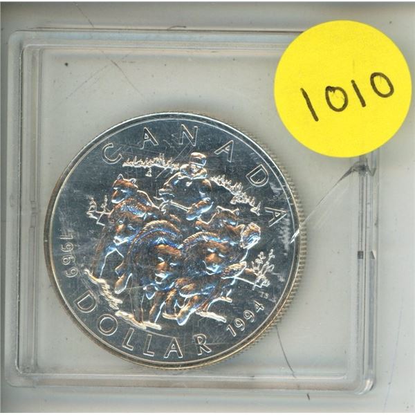1969 voyageur silver dollar coin
