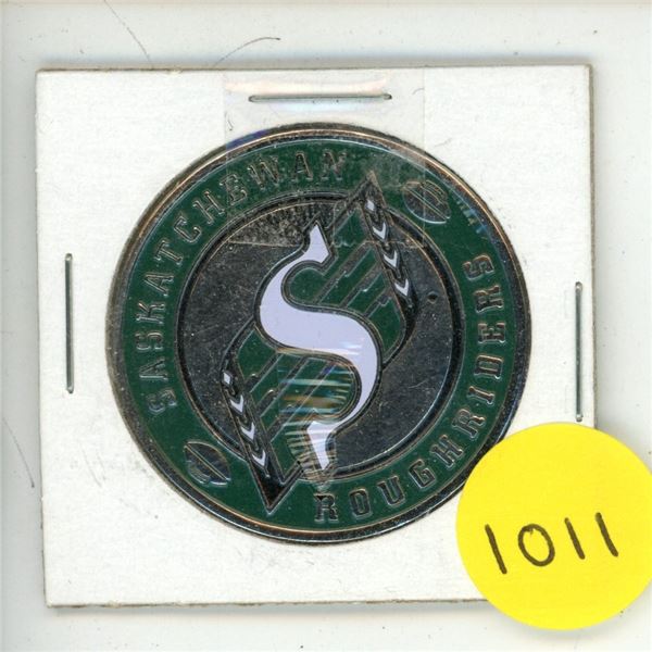 saskatchwan roughriders-football team coin