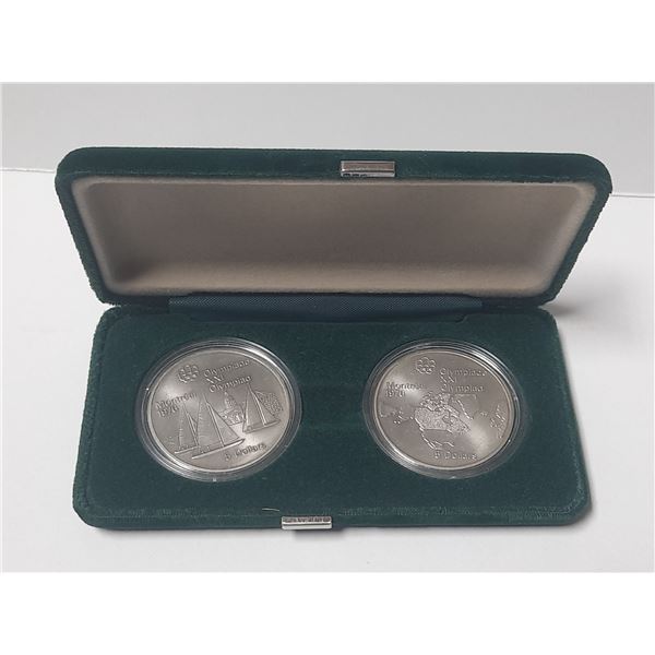 1976 montreal olympic sterling silver coins