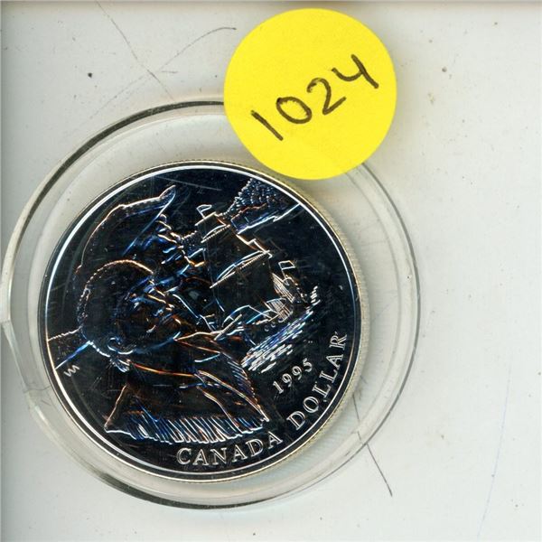 1995 canadian commemorative silver dollar