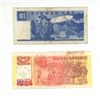 Image 2 : Singapore one and two dollars