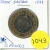 Image 1 : 1998 great britain 2 pounds