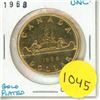 Image 1 : 1968 canadian "voyageur dollar"-gold plated