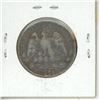 Image 2 : 1886 mexican 50 centavos silver coin