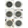 Image 1 : (2) 1971, (2) 1973, 1982, 1985 canada one dollars