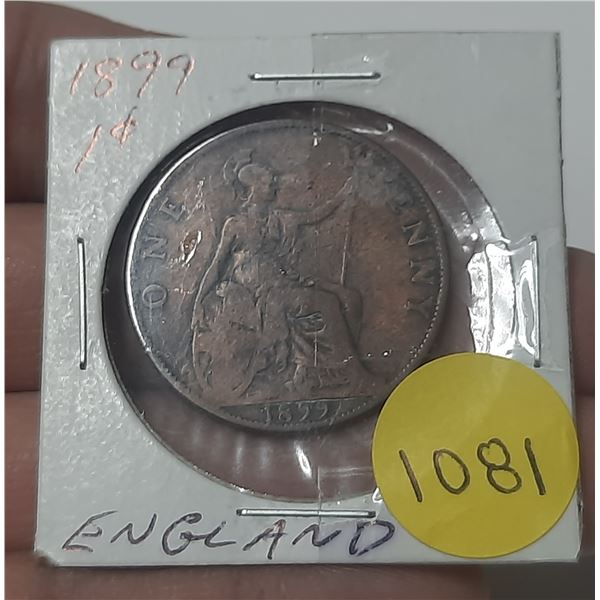 1899 british one penny