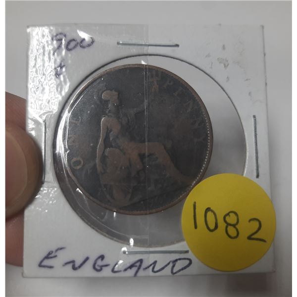 1900 british one penny