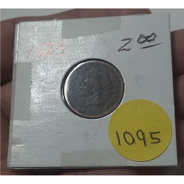 1883 indian head one cent