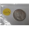 Image 2 : 1953 large date ss canadian silver 50 cents