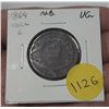 Image 1 : 1864 tall 6 new brunswick one cent