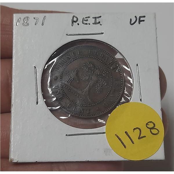 1871 prince edward island one cent