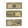 Image 1 : Japanese (2) five pesos and ten pesos currency