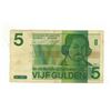 Image 1 : 1973 5 gulden banknote from the netherlands