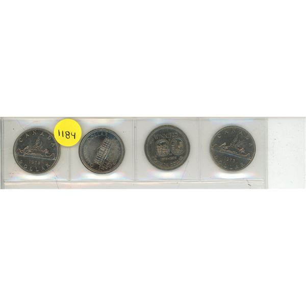 1972-1975 canada one dollars