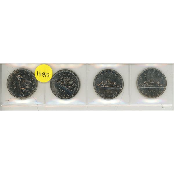 1976-1979 canadian one dollars