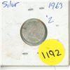 Image 1 : 1963 canada silver 10 cents coin