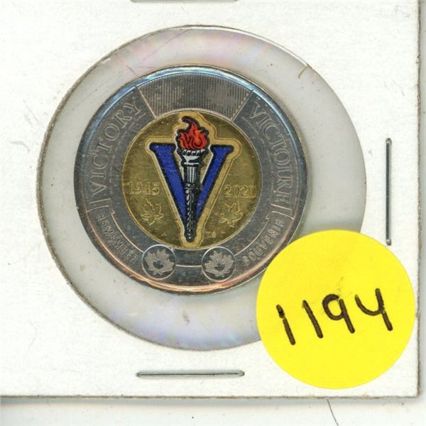 2020 $2 "victory" toonie