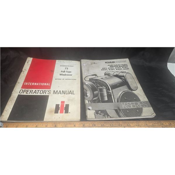 Manuals for Kohler & International