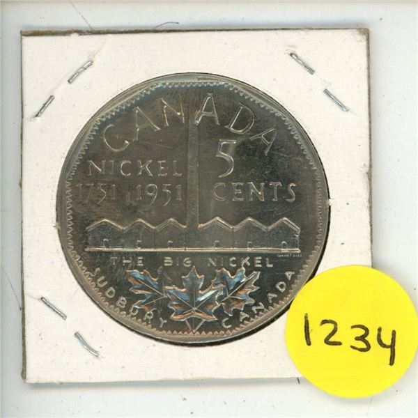 1951 canada-The big nickel