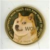 Image 2 : physical commemorative dogecoin crypto currency coin-shiba Inu Dog