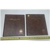 Image 1 : Canada Half Dollars 1870 - 1945 and Half Dollars 1946 - Date Two Empty Coins Folders (Used)