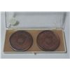 Image 2 : Two Commemorative Medals for the Oficial Opening of the Trans-Canada Highway.