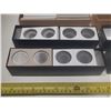 Image 2 : (3) Box of different Size of cardboard coin holders.