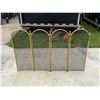 Image 10 : FOUR PANEL FOLDING FIREPLACE SCREEN