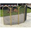 Image 4 : FOUR PANEL FOLDING FIREPLACE SCREEN