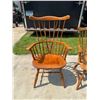 Image 4 : VINTAGE WOOD ARMCHAIRS