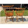 Image 9 : VINTAGE WOOD ARMCHAIRS