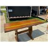 Image 7 : WOOD LONG RANCH STYLE TABLE