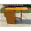 Image 1 : DROP SIDE DESK WITH FILE CABINET