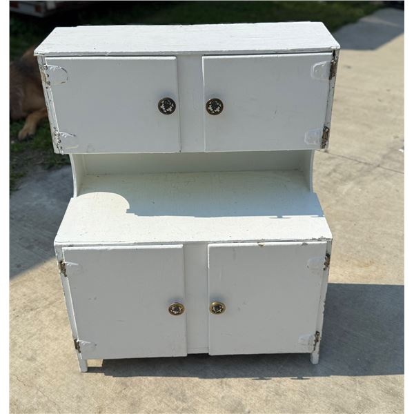 CHILD'S MINI "HOOSIER" CUPBOARD