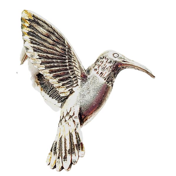 Vintage Shube's Mfg .925 Hummingbird Pendant