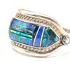 Image 2 : Francisco Albert Navajo Saddle-Style Inlay Ring