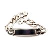 Image 3 : Extra Heavy Sterling Silver Man's ID Bracelet