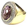 Image 9 : Bold 8 Carat Amethyst and Diamond Ring