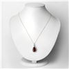 Image 4 : Resplendent Rhodolite Garnet and Diamond Pendant