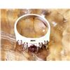 Image 1 : Color Changing Garnet & Diamond Ring