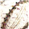 Image 4 : Colorful Tourmaline and Diamond Riviere Necklace