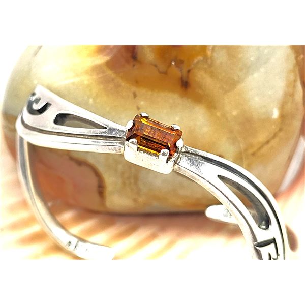 Erika Hult Modernist Madeira Citrine Bracelet -Ric