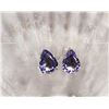 Image 4 : 2.00 CTW Tanzanite Solitaire Earrings