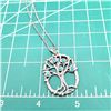 Image 9 : Didae Sterling Silver Tree Necklace Israel