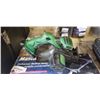 Image 2 : MASTERCRAFT UNIVERSAL MOBILE BASE AND HITACHI CIRCULAR SAW NO BATTERY