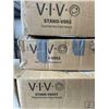 Image 3 : VIVO TRIPLE MONITOR DESK MOUNT, AND 2 VIVO DUAL MONITOR DESK MOUNTS